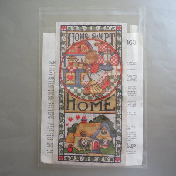 Home Swept Home Design Works Counted Cross Stitch Kit #9463 - Picture 1 of 5